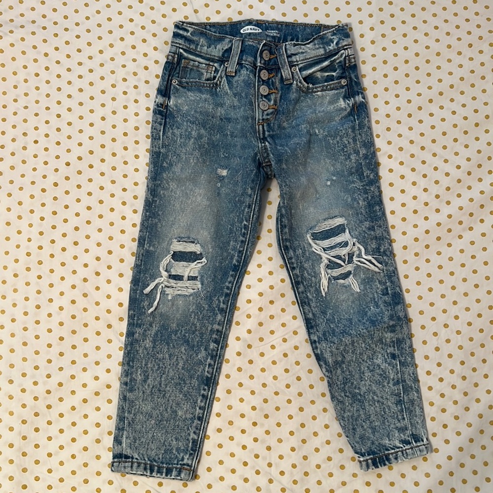 Old Navy Girl’s Boyfriend Jeans- Size 6